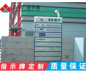 广告字牌——指示牌